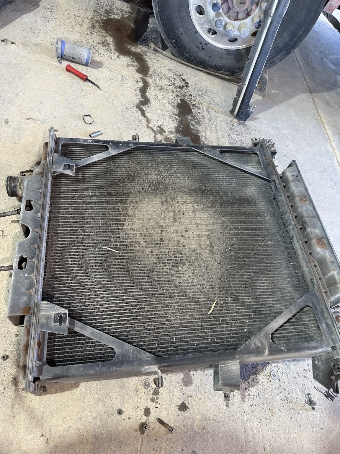 Summer truck cooling system maintenance for heavy-duty diesel truck in Nebraska